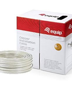 Equip Bobina de Cable de Red CAT6 U/UTP rigido LSOH ECO libre de halogenos 100m