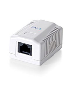 Equip Roseta de Superficie CAT6 Hembra RJ45