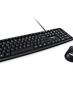 Equip Combo Raton Optico 1000dpi + Teclado USB Negro