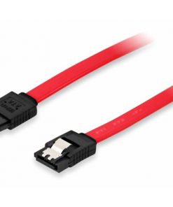 Equip Cable Serial ATA II con Clip de Seguridad 0.5m