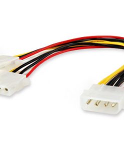 Equip Cable Duplicador IDE Alimentacion ATX Conector Molex 5.25 x2