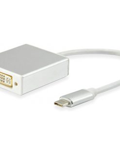 Equip Adaptador USB-C Macho a DVI-I Dual Link 24+5 Hembra