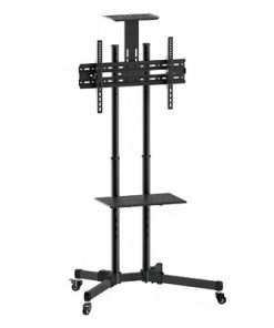 Equip Soporte Fijo TV/LCD 37"-70" de Suelo con Ruedas Max. VESA 600x400 hasta 50kg