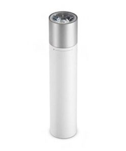 Xiaomi Mi Power Bank Flashlight Bateria Externa 3250mAh + Linterna LED Blanca/Plata