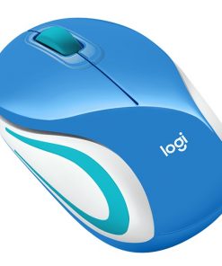 Logitech Raton Inalambrico M187 1000dpi Azul