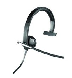 Logitech Auriculares con Microfono H650E Negro