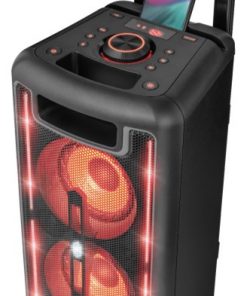 Trust Altavoz Inalambrico Bluetooth 160W con Luces LED Negro
