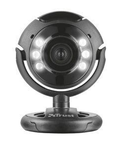 Trust Webcam Pro 1.3 Mpx con Microfono y Luces LED