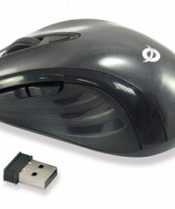 Conceptronic Raton Inalambrico USB 1600dpi 2.4GHz - 5 Botones - Negro