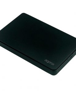 Approx Caja Externa para Discos Duros - Sata 2.5" - USB 2.0 - Negra