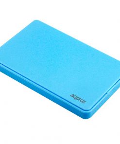 Approx Caja Externa para Discos Duros - Sata 2.5" - USB 2.0 - Azul
