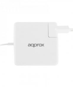 Approx Cargador Automatico para Apple Tipo T 45W/65W/85W - USB 5V 2.1A
