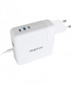 Approx Cargador Automatico para Apple Tipo L 45W/65W/85W - USB 5V 2.1A