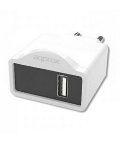 Approx Cargador de Pared 5V 1A - 1 Puerto USB - Blanco