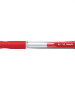 Pilot Portaminas SuperGrip H-185 - Trazo 0.5mm - Mina HB - Cuerpo Rojo