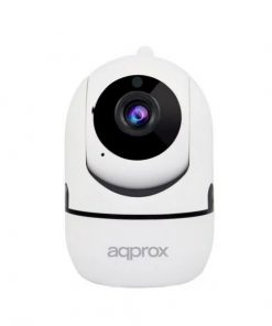 Approx Camara de Videovigilancia WiFi HD 1080P - Rotacion 355º Inclinacion 90º - 2 Canales Audio - Vision Nocturna