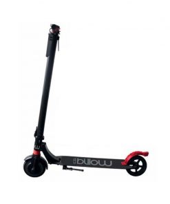 Billow Patinete Electrico Scooter Urban - Hasta 24Km/h - Potencia 250W - Bateria 25.2V 4400mAh Litio LG - Ruedas 6.5" - Negro