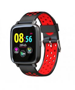 Billow Smartwatch XS35 - Pantalla IPS 1.44" - Resistente al Agua IP67 - Tensiometro - Bluetooth 4.0 Negro/Rojo