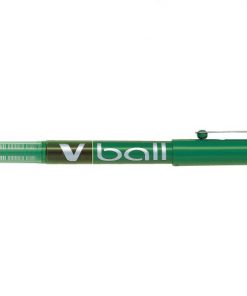 Pilot Boligrafo de tinta liquida V Ball 07 Rollerball - Punta de bola redonda 0.7mm - Trazo 0.5mm - Color Verde