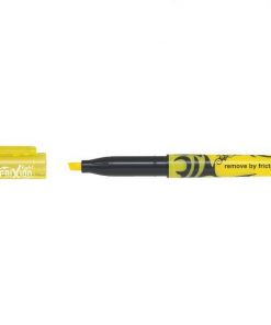 Pilot Rotulador fluorescente borrable Frixion Light - Punta de fibra biselada - Trazo de 1mm / 3.5mm - Color Amarillo