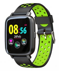 Billow Smartwatch XS35 - Pantalla IPS 1.44" - Resistente al Agua IP67 - Tensiometro - Bluetooth 4.0 Negro/Verde