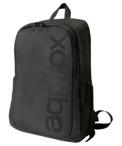 Approx Mochila para Portatil 15.6" - Resistente Acolchado Interior - Negro