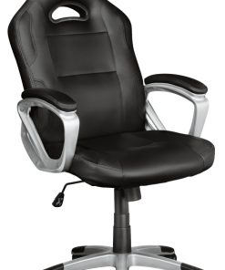 Trust Silla Gaming GXT 705 Ryon - Giratoria 360º - Cilindro Gas Clase 4 - Asiento Reclinable con Bloqueo - Peso Max. 150kg - Color Negro