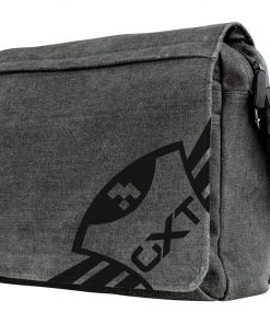 Trust Bandolera para Portatil 15.6" GXT 1260 Yuni - Resistente al Agua - Lona Reforzada - Acolchado Interior - Correa para hombro Ajustable - Gris