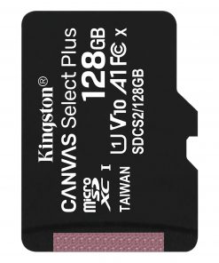 Kingston Tarjeta Micro SDXC 128GB Clase 10 100MB/s Canvas Select Plus
