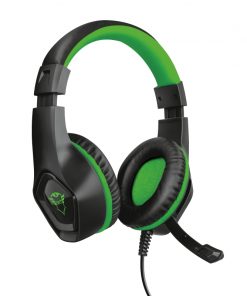 Trust Gaming Auriculares con Microfono Rana GXT 404G - Compatible con Xbox One - Microfono Plegable - Diadema Ajustable - Altavoces de 40mm - Cable de 1m