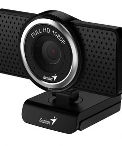 Genius Webcam ECam 8000 Full HD 1080p - Microfono Integrado - Giratoria 360 grados - Color Negro
