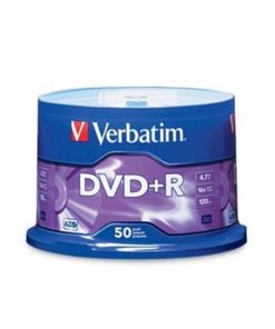 Verbatim DVD+R 16x 4.7GB (Tarrina 50 Uds)