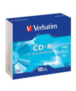 Verbatim CD-R 700MB Caja (Pack 10 Uds)