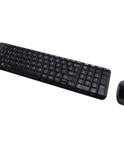 Logitech Teclado + Raton Inalambricos MK220 Negro