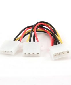 Gembird Cable Alimentacion Molex 5.25"/M-2x5.25" 0.20m
