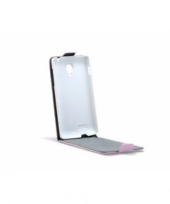 3GO Droxio B45 Funda Flip Cover Vertical Piel Rosa