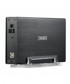 3GO Carcasa Externa HD 3.5" IDE + SATA USB 2.0 Negro