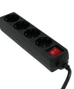 3GO Regleta 4 Tomas Schuko - Cable 1.5m
