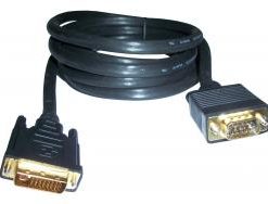 3GO Cable DVI a VGA macho/macho 2m