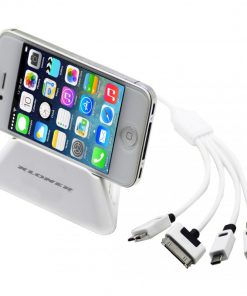 Kloner KCSTAND Multicargador con Stand para Smartphone y Tablet
