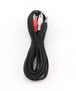 Gembird CCA-458-5M Cable Jack 3.5mm a 2x RCA macho/macho 5m