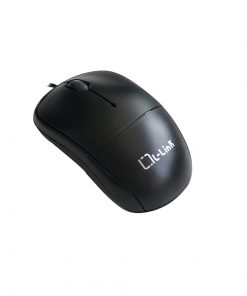 L-Link LL-2080-N Raton Optico USB Negro 1.2m
