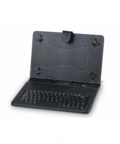 3GO CSGT27 Funda para Tablet 10" con Teclado USB Negra