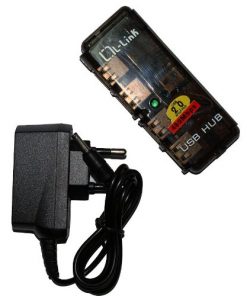 L-Link LL-UH-404L Hub 4 Puertos USB 2.0 con Alimentacion