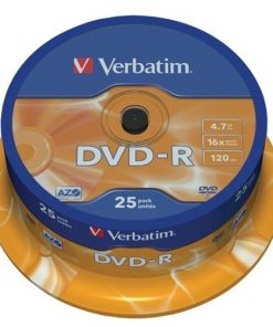 Verbatim DVD-R 16x 4.7GB (Tarrina 25 Uds)