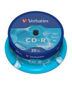 Verbatim CD-R 52x 700MB (Tarrina 25 Uds)