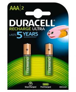 Duracell Pilas Recargables NiHM AAA LR03 1.2V 850mAh Ultra (2 unidades)