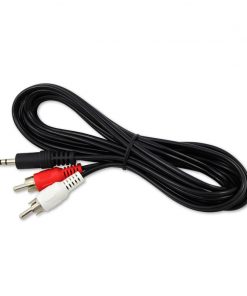 OkTech OK-CJACK300 Cable Audio Mini Jack 3.5mm a 2x RCA Macho/Macho 1.8m