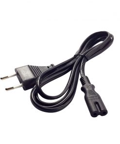 OkTech OK-CPW300 Cable Alimentacion C7 a Schuko CEE7 Macho/Macho 1.8m Negro