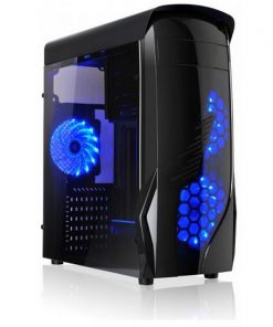 L-Link KRON Caja ATX Led Azul USB 3.0 con Ventana